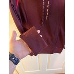 Outdoor Research Cedarosa Pullover Tunic Size S Womens Burgundy Cowl Neck Red Photo 5