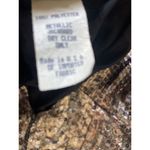 Vintage Womens Party Holiday Dress Jackie‎ Bernard Eklektic Size 16 Gold Sequin Photo 7