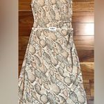 Fourteenth Place  Snake Print Maxi Dress Photo 4