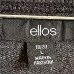 Ellos grey boat neck sweatshirt sweatshirt dress with zipper pockets XL 18 Photo 1