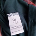 Baltic Born Clementine Dark Green Floral Smocked Tulle Midi Dress Photo 4