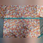 Vanity Fair Vintage  Floral Night Gown Women's Large White/Pink Photo 3