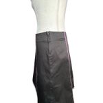 Vintage Y2K Heart Moon Star Black Mini Skirt Pink Contrast Stitching Size 2 Photo 2