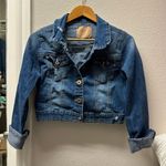 Amethyst Jeans Cropped Denim Jean Jacket Photo 0