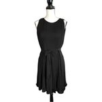 Alex Marie NWT Midnight Fantasy Pleated Sleeveless 3D Flower Hem Dress. … Photo 7