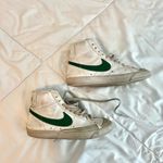 Nike Blazers Green Swoosh Photo 2