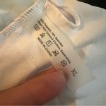 SheIn Red and White One Piece Swimsuit V-Neck Photo 3