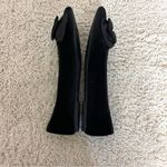 Old Navy Black Velvet Bow Loafers Photo 3