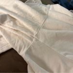 Faded Glory Y2K  Long Sleeve Tee Fitted V-Neck Arctic White S Photo 4