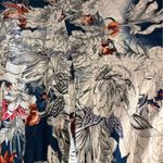 Jaase Endless Summer Magnolia Print Floral Maxi Dress Sz M Cut Out Back Crochet Photo 8