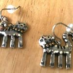 Handmade Cat Earrings Metal Kitty Lover Birthday Gift Hypoallergenic Hoo… Photo 0