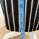 Banana Republic  Black and Gold striped Buttoned Shirt‎ Dress medium. NWT Photo 5