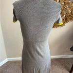 Aventures des Toiles Gray Knit Dress Size 38 Black Photo 3