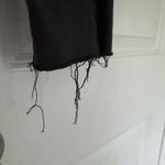 Pistola  distressed raw hem skinny jeans charcoal Wash 5-pocket zip button ripped Photo 8