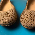MIA Tan and Gold (Bronze) Flats Photo 9