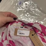 Laetitia 100% Linen Shirt Dress Midi Maxi Italy Made Size Large New Vacation Pink Photo 6