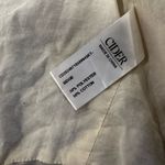 Cider Cedar Sz:L Cream Bodice Peasant Cottagecore Eyelet Top Sheer Bell Sleeves. Photo 4