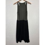 Dolan Anthropologie Green/ Black Fabiana Knit Dress Size Small Green Photo 2