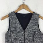 Theory Sayidres Cushy Boucle Tweed Zipper Mini Dress Size 2 Photo 3