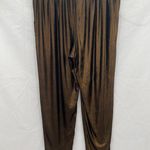 Lucca Couture Gold Metallic Parachute Pants M Photo 2