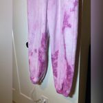 Nike Pink Tie Dye Jogger Sweatpants Cotton XS Photo 4