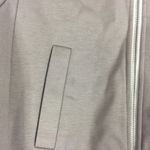 Everlane The Dream Zip-Up Side Stripe Sporty Knit Crop Jacket In Clay XS Photo 12