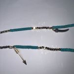 B.b. Lila Artisan Druzy and Charm Long Necklace Gold Photo 12