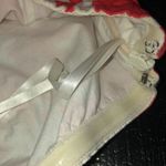 J.Crew  Strapless Tube Top Blouse Women's Size 2 Orange White Photo 9