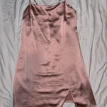 PacSun  Satin Dress Mini Pink Small Photo 0