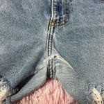 Paris Blues Paris Blues Originals Vintage Denim Jean Shorts Womens Frayed Hem Light Wash Photo 3