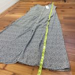 Sienna Sky Button Down Sleeveless Speckled Midi Maxi Front Slit Dress Medium New Photo 6