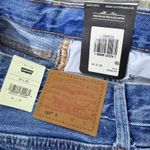 Levi's NWT  Premium 501 Skinny Jeans Medium Indigo Destructed 30x28 Photo 6