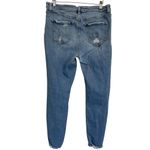 Vervet Flying Monkey Skinny Women’s Jeans Distressed Mid Rise size 31 - Style D3680 Photo 3