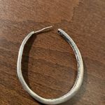 Nordstrom #404 Cz Silver Hoop Eartings Photo 5