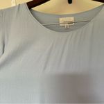 Wilfred Free  by Aritzia Baby Blue Teigen Minimalist T-Shirt Dress XS Photo 3