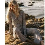 Billabong So Easy Drawstring Pant High Waisted Size M Medium COMFY LOUNGEWEAR Photo 3