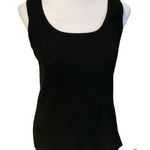 Cable & Gauge Black ribbed Sleeveless Round Neck tank top Photo 0