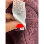 Vince Alpaca / Wool Blend Maroon Flecked Crewneck Side Vented Sweater Size XS Photo 8