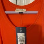 Universal Threads Universal Thread Women's Rib-Knit Maxi Bodycon Dress in Orange Photo 5