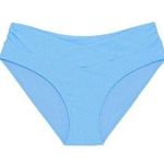 Time And Tru  Women's Mid Rise Ribbed Swim Bottom plus size 3x light cloud blue Photo 0