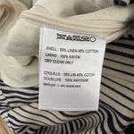 Anthropologie Harlyn Women's Striped Jumpsuit Size S Linen Blend Multicolor Photo 6