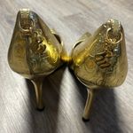 Rocawear Gold Embossed Women's Heels Size 8 Photo 6