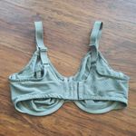 Wacoal  Womens Gray Blue Chic Feminine Classic Floral Laser Cut Bra Size 34DDD Photo 3