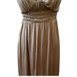 Victoria's Secret VICTORIA’S SECRET | Women’s Long Gold Bodycon Elegant Dress Small Photo 3