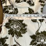 Ruby Rox  Cream And Brown Floral Sundress Pink Waist Ribbon 5 Photo 8