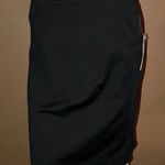 Dalia Collection Dalia Midi Skirt with faux leather trim Photo 0