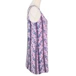 Pink Rose  Dress Large Dusty Pink Floral Spaghetti Strap Lined New Photo 9