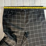 Zac & Rachel Dress Pants Womens 12 Black Windowpane Pull On Ankle Stretch Office Photo 7
