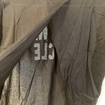 Cycle women's XS oversized open back super lightweight cut DARK WAVE shirt Black Photo 3