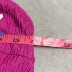 SheIn  Curve 2XL Hot Pink Textured Knot Front Slip Mini Dress Sexy Summer Vacay Photo 6